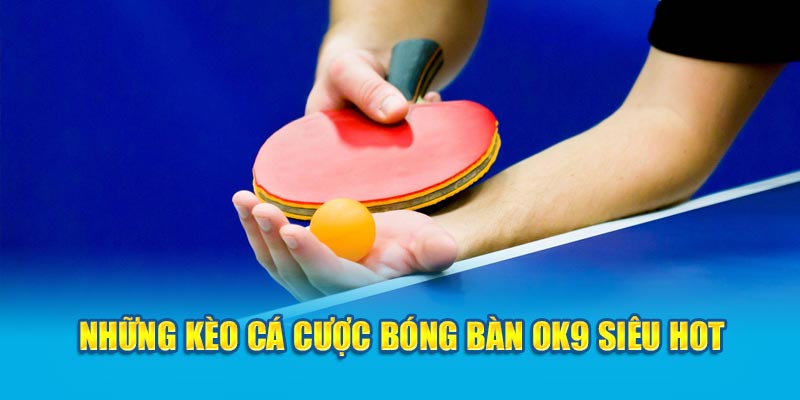 Các Hình Thức Cá Cược Bóng Bàn Tại OK9